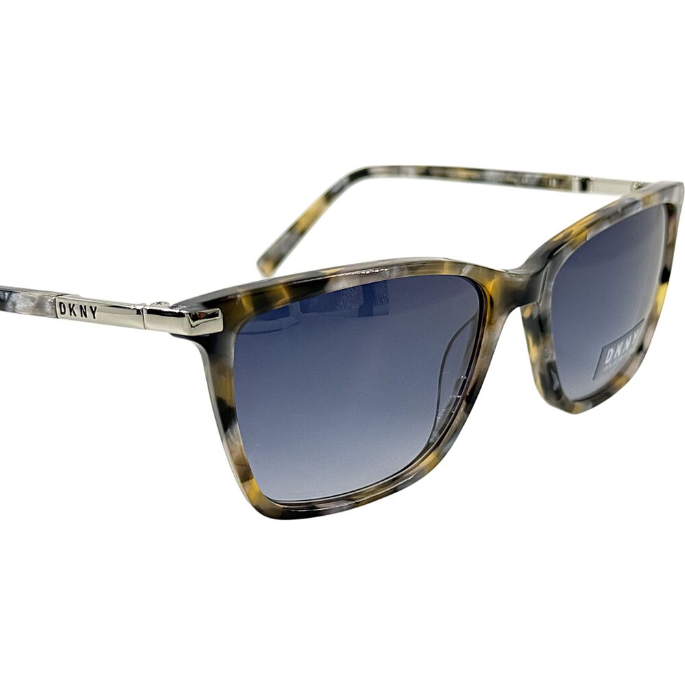 DKNY DK539S Womens Plastic Sunglass 425 Tortoise Pearlized Blue 55-16 w Case - Picture 5 of 5